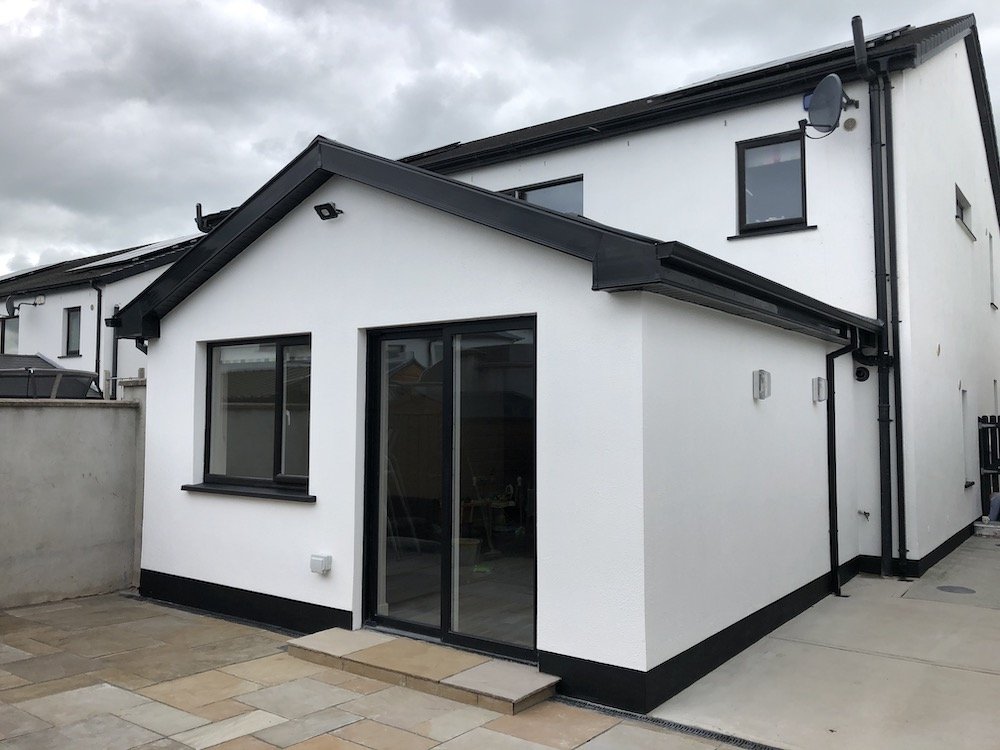 Sunroom Extension matching existing house