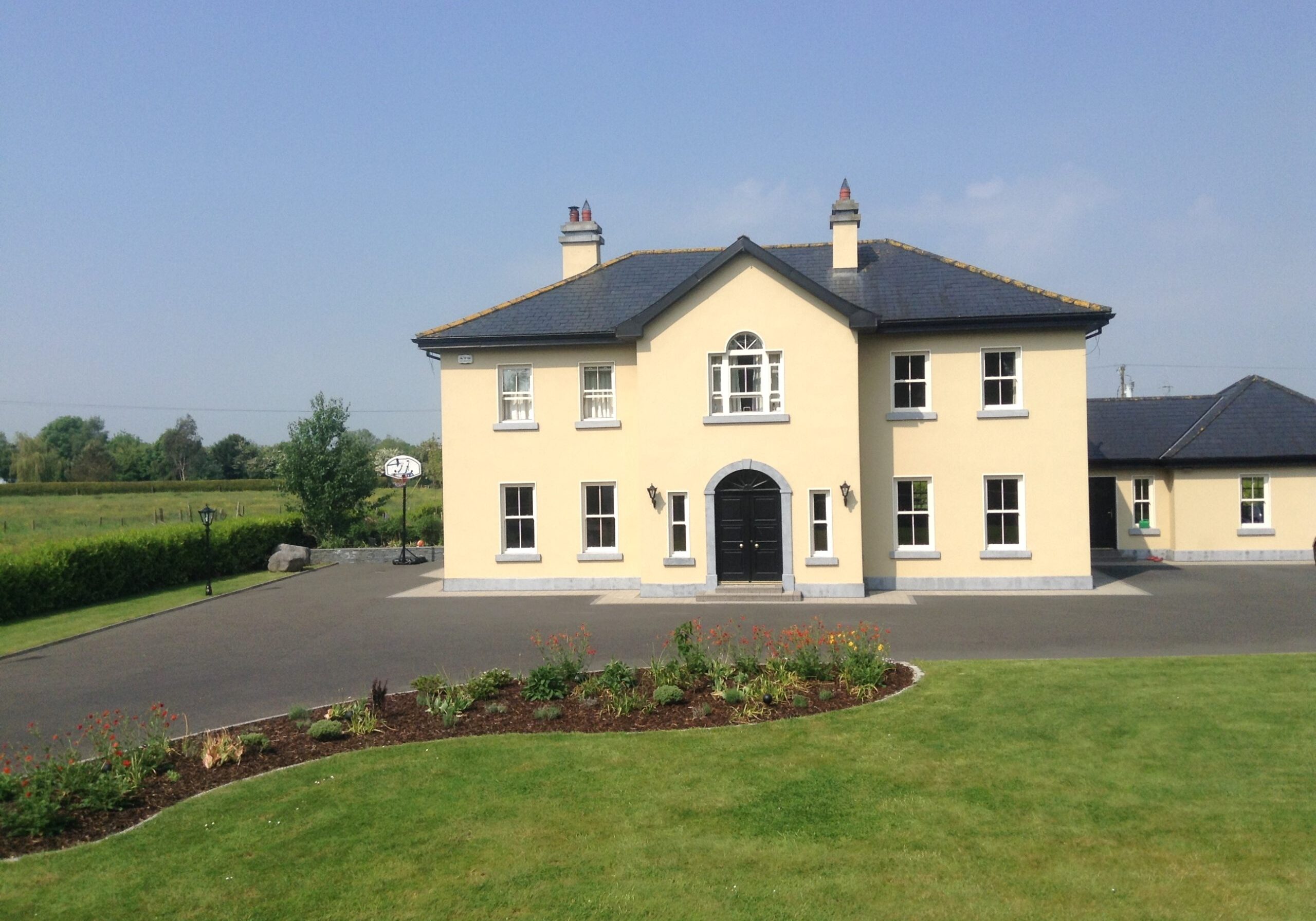 Contemporary Two Storey House with Limestone detail